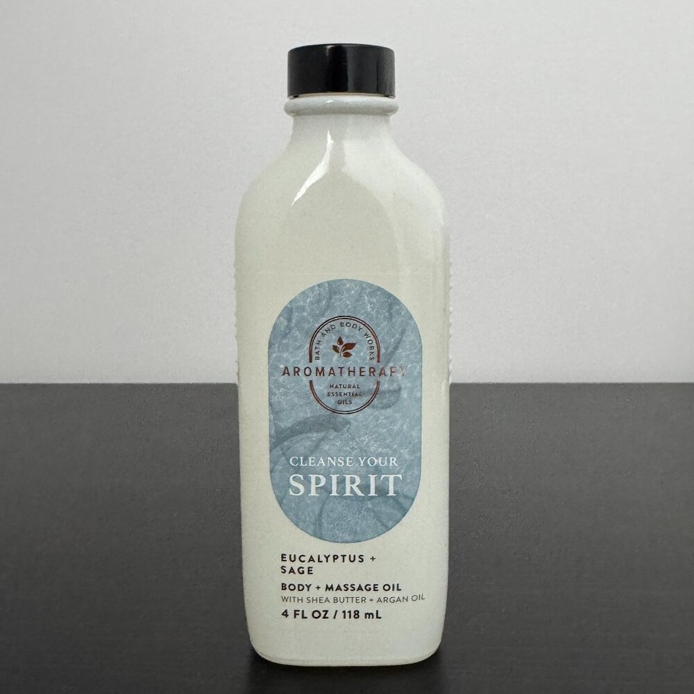 Bath & Body Works Aromatherapy Eucalyptus Sage Body and Massage Oil